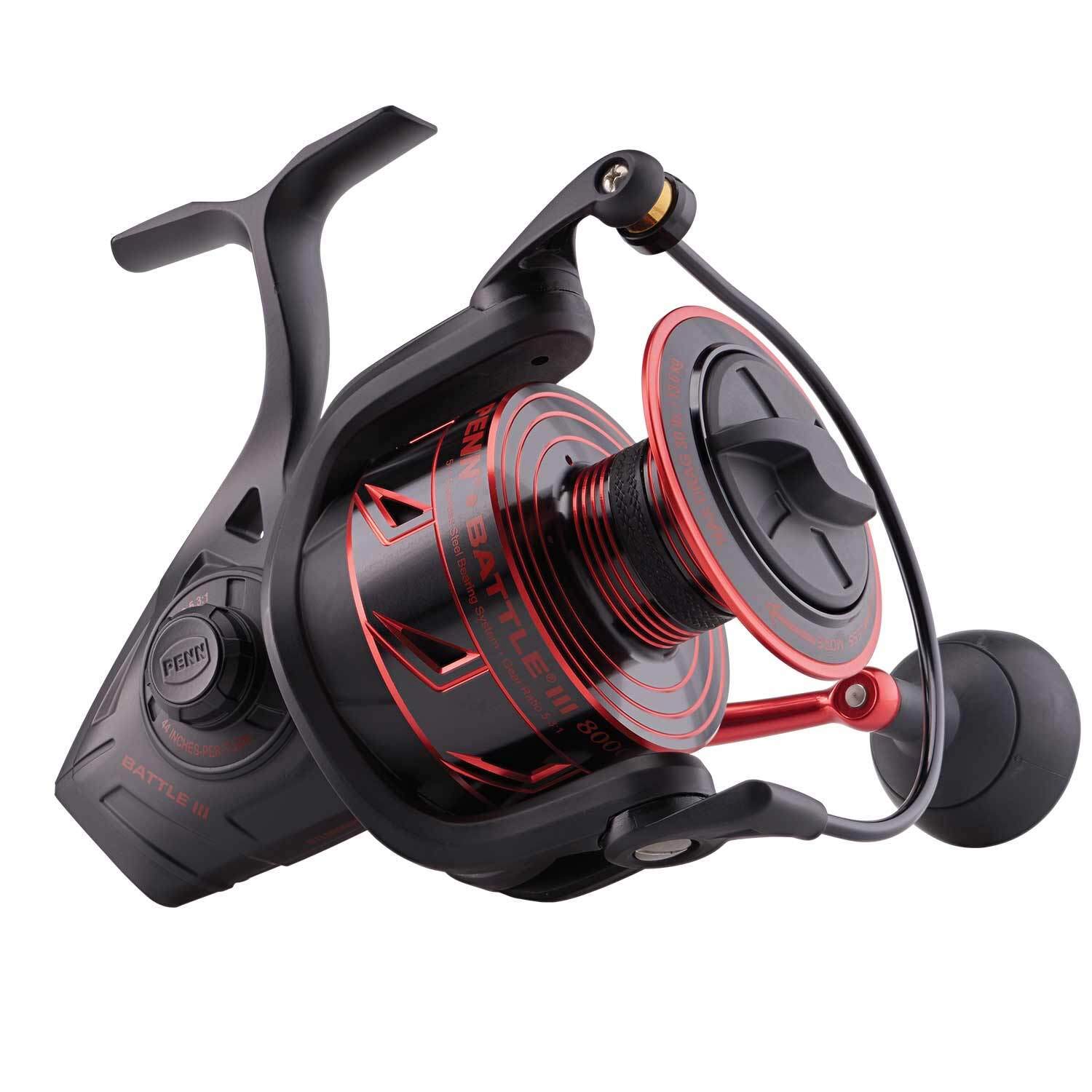 Amazon | ペン (Penn) リール Battle III バトル3 8000HS スピニング